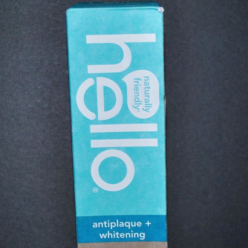 hello Antiplaque + Whitening Fluoride Toothpaste 4.7oz